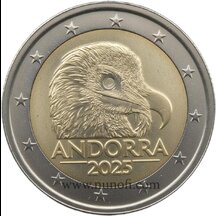 2 EURO Andorra 2025 - Vousatý sup