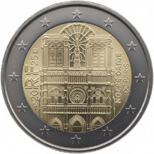 2 EURO Francie 2025 - Notre Dame