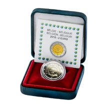 2 EURO Belgie 2015 - Evropský rok rozvoje - Proof