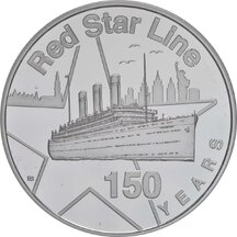 20 Euro Belgie 2022 - Red Star Line - Proof