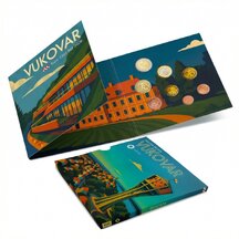 Sada oběžných Euro mincí Chorvatsko 2026 - Vukovar