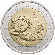 2 EURO Estonsko 2026 - Sipsik