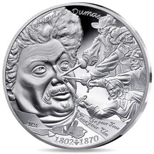 10 Euro Francie 2024 - Alexandre Dumas - Proof