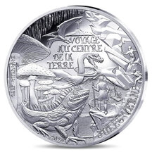 10 Euro Francie 2025 - Cesta do středu Země - Proof