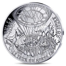 10 Euro Francie 2025 - Cesta kolem světa za 80 dní - Proof