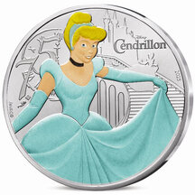 10 Euro Francie 2025 - Popelka - kolorovaná