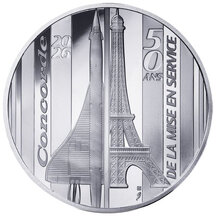 10 Euro Francie 2026 - Concorde - Proof