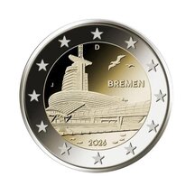 2 EURO Německo 2026 - Klimahaus Bremerhaven F