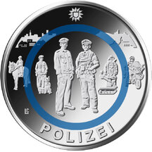 10 EURO Německo 2024 - Policie A