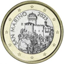 1 EURO - oběžná mince San Marino 2026