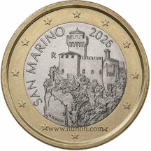 1 EURO - oběžná mince San Marino 2026
