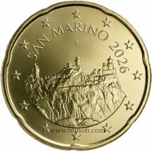 20 Cent - oběžná mince San Marino 2026