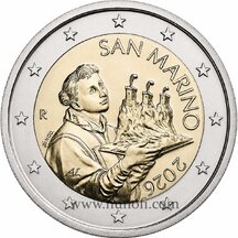 2 EURO - oběžná mince San Marino 2026