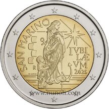 2 EURO San Marino 2025 - Poutníci naděje