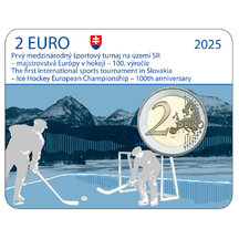 2 EURO Slovensko 2025 - Mistrovství Evropy v hokeji - Coincard
