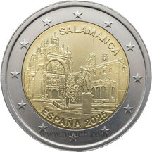 2 EURO Španělsko 2025 - Staré město Salamanca