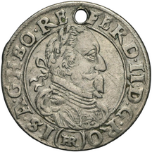 3 Grajciar Ferdinand II. 1627 Vratislav (VR HR)