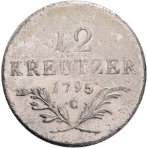 12 Grajciar František II.1795 C