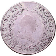 20 Grajciar František II.1803 B