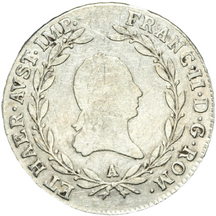 20 Grajciar František II.1806 A