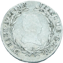 20 Grajciar František II.1806 B