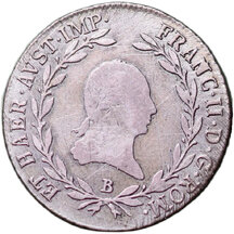 20 Grajciar František II.1806 B