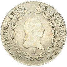 20 Grajciar František II.1808 A