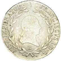 20 Grajciar František II.1808 B
