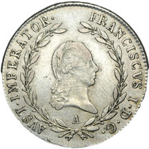 20 Grajciar František II.1818 A