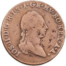 1 Grajciar Josef II.1782 B