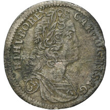 3 Grajciar Karel VI. 1725 Praha (PR)