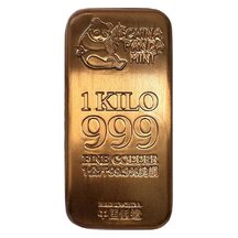 Měděná cihlička China Panda Mint 1000 g