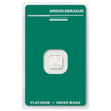 Platinová cihlička Argor-Heraeus 1 g