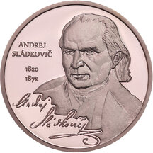 Medaile Slovensko 2025 - Štúrovci - Andrej Sládkovič