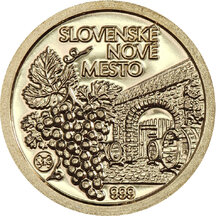 Medaile Slovensko - Vinná cesta - Slovenské Nové Město