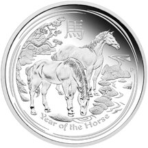 50 Centů Austrálie 2014 - Rok Koně