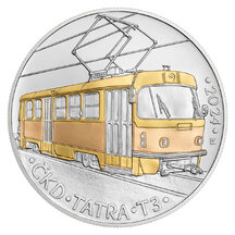 500 Korun Česká republika 2024 - Tramvaj ČKD Tatra T3