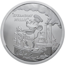 50 Centů Fidži 2024 - Steamboat Willie