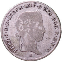 10 Grajciar Ferdinand V. 1837 A