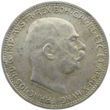 1 Koruna František Josef I. 1914