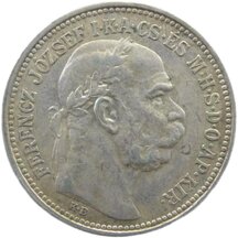 1 Koruna František Josef I. 1914 KB