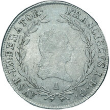 20 Grajciar František II.1810 A
