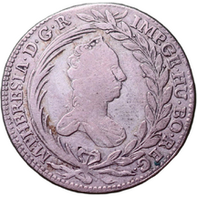 20 Krejcar Marie Terezie 1764
