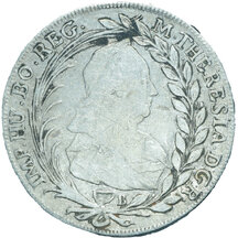 20 Grajciar Marie Terezie 1768 B (EVM-D)