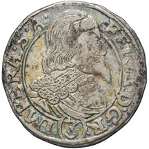 3 Grajciar Ferdinand III. 164? Praha (PR)