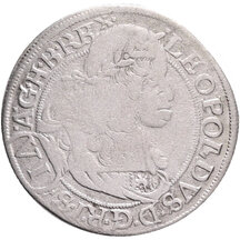 VI Grajciar Leopold I. 1665 Vídeň (W CA)