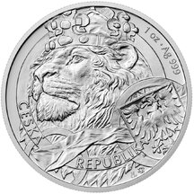 2 Dollars Niue 2025 - Český lev