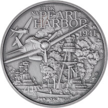 2 Dollars Niue 2025 - Útok na Pearl Harbor