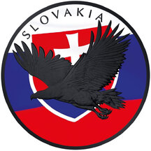5 Dollars Niue 2023 - Slovenský orel (Černá Platina)