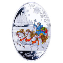 5 Dolarů Šalamounovy ostrovy 2026 - Děda Mráz - Proof